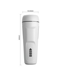 Masturbatore Maschile Sienna Con Vibrazione. Voce E Aspirazione - PRETTY LOVE MALE - Masturbatori | erosidea.com