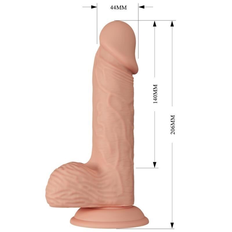 Baile Bellissimo Incontro Catoblepas Dildo Realistico Flessibile 20.6 Cm Naturale - BAILE DILDOS - Dildo Realistici | erosidea.com