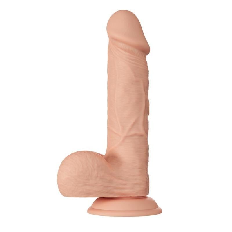 Bellissimo Incontro Dildo Realistico Flessibile Bahamut 21.8 Cm Naturale - BAILE DILDOS - Dildo Realistici | erosidea.com