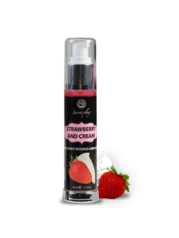 Secretplay - Lubrificante 2-1 Effetto Calore Fragola E Crema 50 Ml