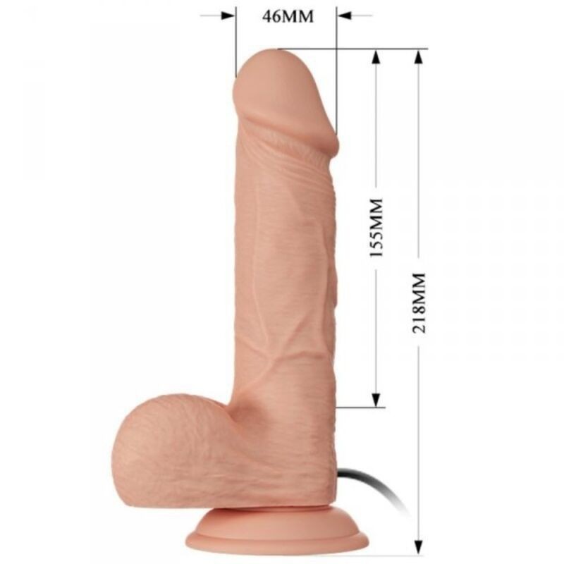 Baile Bellissimo Incontro Bahamut Vibrazioni 21.8 Cm Naturale - BAILE DILDOS - Vibratori | erosidea.com