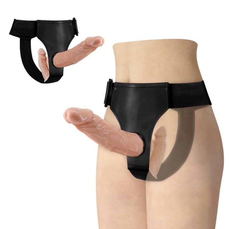 Ultra Appassionata Doppi Dildos Con Imbragatura - BAILE HARNESS COLLECTION - Strap-on e Imbracature | erosidea.com