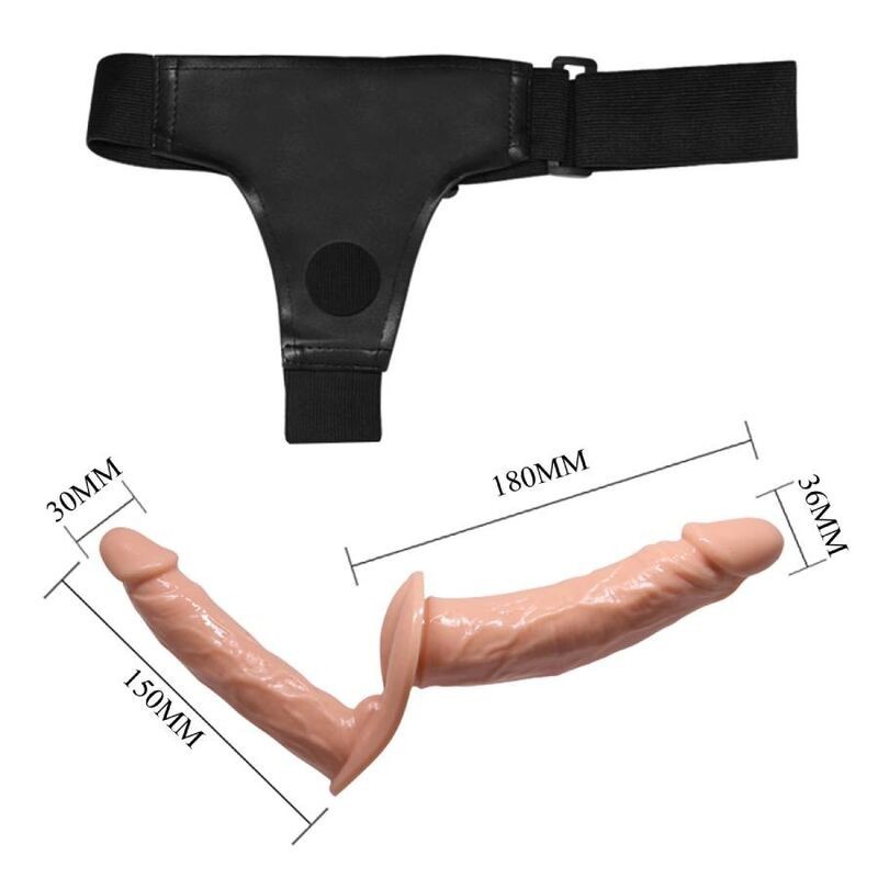 Ultra Appassionata Doppi Dildos Con Imbragatura - BAILE HARNESS COLLECTION - Strap-on e Imbracature | erosidea.com