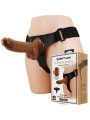 Imbragatura Slip Universale Imbragatura Con Dildo Micheal 20 Cm Nero - PRETTY LOVE - Strap-on e Imbracature | erosidea.com