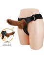 Imbragatura Slip Universale Imbragatura Con Dildo Micheal 20 Cm Nero - PRETTY LOVE - Strap-on e Imbracature | erosidea.com