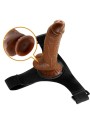 Imbragatura Slip Universale Imbragatura Con Dildo Micheal 20 Cm Nero - PRETTY LOVE - Strap-on e Imbracature | erosidea.com