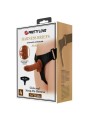 Imbragatura Slip Universale Imbragatura Con Dildo Micheal 20 Cm Nero - PRETTY LOVE - Strap-on e Imbracature | erosidea.com
