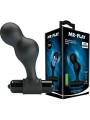 Vibratore Mr Play Plug Anale In Silicone Nero - MR PLAY - Plug e Catene Anali | erosidea.com