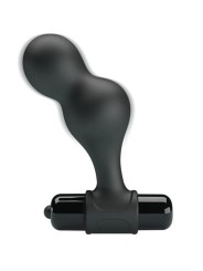 Vibratore Mr Play Plug Anale In Silicone Nero - MR PLAY - Plug e Catene Anali | erosidea.com