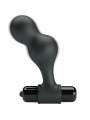 Vibratore Mr Play Plug Anale In Silicone Nero - MR PLAY - Plug e Catene Anali | erosidea.com