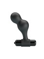 Vibratore Mr Play Plug Anale In Silicone Nero - MR PLAY - Plug e Catene Anali | erosidea.com