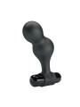 Vibratore Mr Play Plug Anale In Silicone Nero - MR PLAY - Plug e Catene Anali | erosidea.com