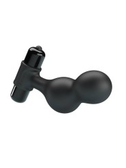 Vibratore Mr Play Plug Anale In Silicone Nero - MR PLAY - Plug e Catene Anali | erosidea.com