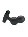 Vibratore Mr Play Plug Anale In Silicone Nero - MR PLAY - Plug e Catene Anali | erosidea.com