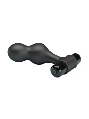 Vibratore Mr Play Plug Anale In Silicone Nero - MR PLAY - Plug e Catene Anali | erosidea.com