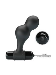 Vibratore Mr Play Plug Anale In Silicone Nero - MR PLAY - Plug e Catene Anali | erosidea.com