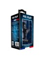 Vibratore Mr Play Plug Anale In Silicone Nero - MR PLAY - Plug e Catene Anali | erosidea.com