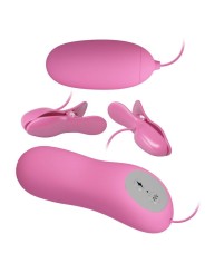 Pretty Love - Pinzetta Con Vibrazione Ed Elettroshock Rosa - PRETTY LOVE - Vibratori | erosidea.com