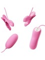 Pretty Love - Pinzetta Con Vibrazione Ed Elettroshock Rosa - PRETTY LOVE - Vibratori | erosidea.com