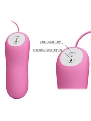 Pretty Love - Pinzetta Con Vibrazione Ed Elettroshock Rosa - PRETTY LOVE - Vibratori | erosidea.com