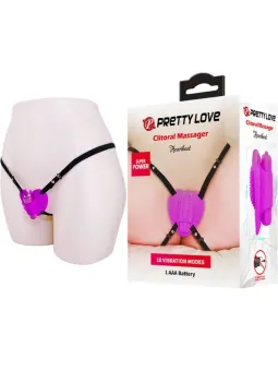 Pretty Love - Massaggiatore Per Clitoride Heartbeat 10 Modalit Di Vibrazione Viola