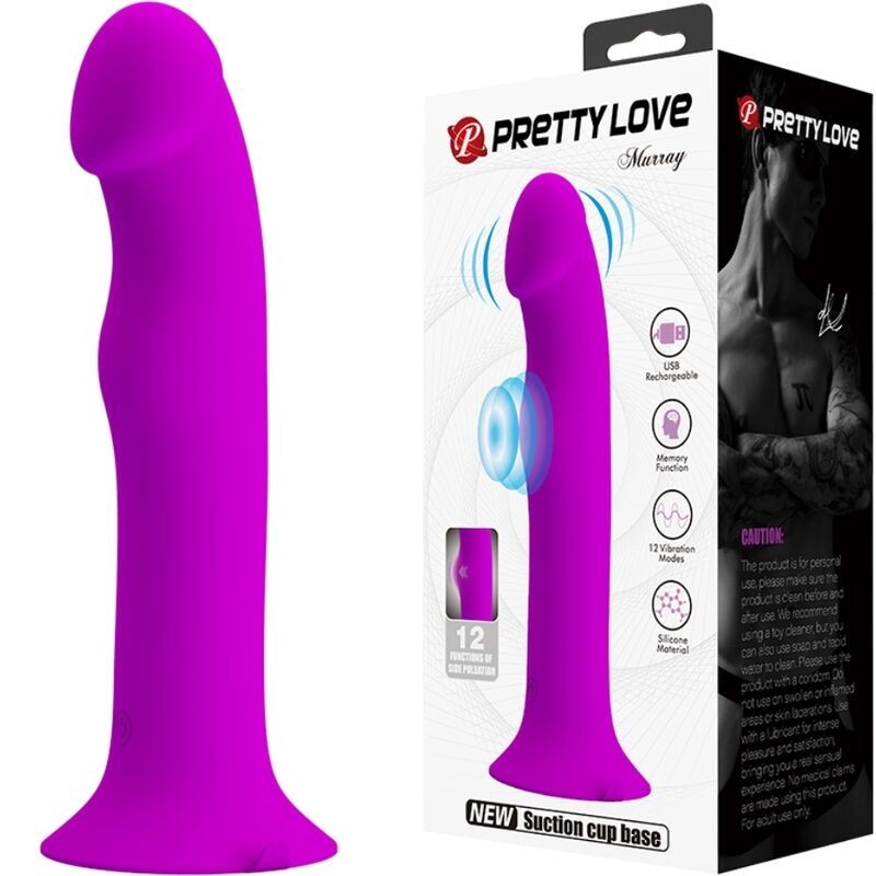 Vibratore Murray E Stimolatore Del Punto G Viola - PRETTY LOVE FLIRTATION - Vibratori punto G | erosidea.com
