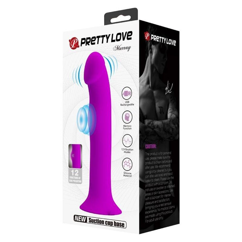 Vibratore Murray E Stimolatore Del Punto G Viola - PRETTY LOVE FLIRTATION - Vibratori punto G | erosidea.com