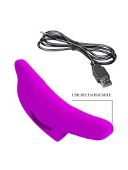 Potente Stimolatore Delle Dita Delphini Viola - PRETTY LOVE - Vibratori | erosidea.com