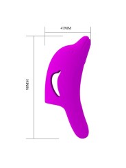 Potente Stimolatore Delle Dita Delphini Viola - PRETTY LOVE - Vibratori | erosidea.com