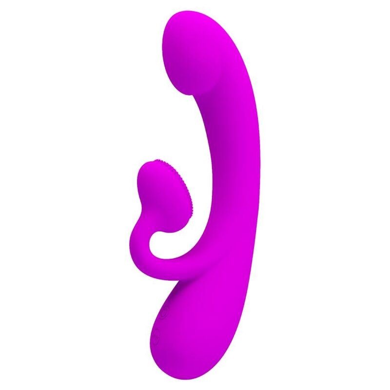 Vibratore Sincero E Succhia Clitoride In Silicone Viola - PRETTY LOVE - Succhia Clitoride | erosidea.com