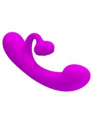 Vibratore Sincero E Succhia Clitoride In Silicone Viola - PRETTY LOVE - Succhia Clitoride | erosidea.com