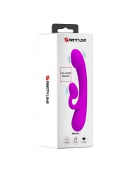 Vibratore Sincero E Succhia Clitoride In Silicone Viola - PRETTY LOVE - Succhia Clitoride | erosidea.com