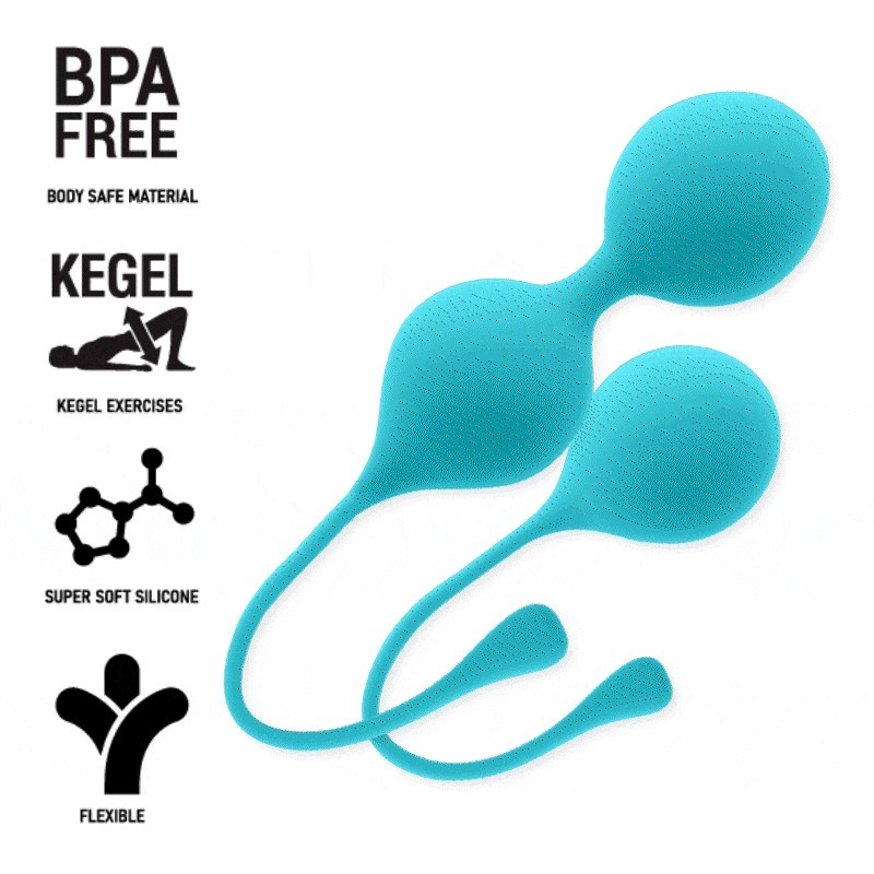 Intense - Pack Palle Kegel Kendall Blu - INTENSE HEALTH & FUN - Ovetti Palline Sfere | erosidea.com