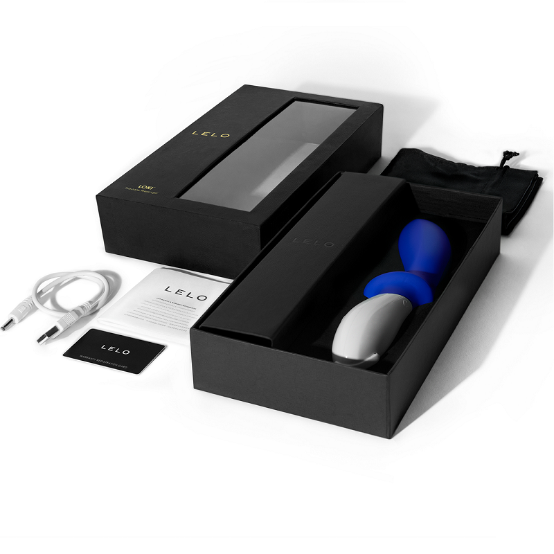 Vibratore Lelo Prostatico Blu Loki - Lelo - Prostata e Perineo | erosidea.com