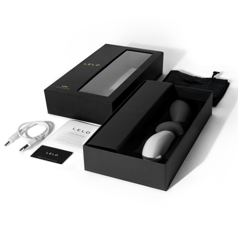 Vibratore Lelo Prostatico Nero Loki - Lelo - Prostata e Perineo | erosidea.com