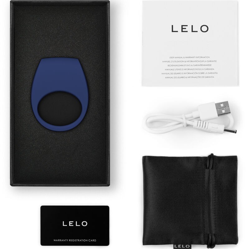 Vibratore Lelo Anello Blu Tor 3 - Lelo - Anelli Fallici | erosidea.com