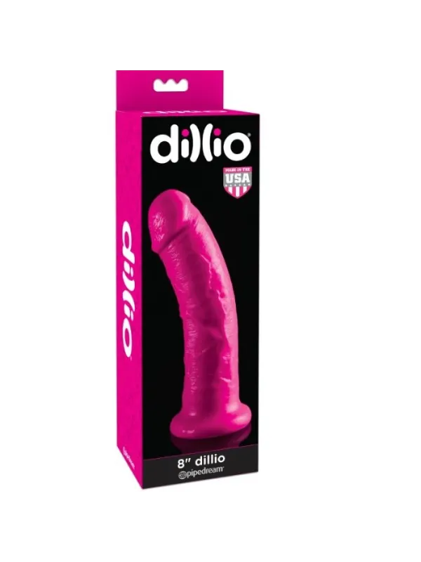 Dillio - Dildo 20.32 Rosa - DILLIO - Dildo Realistici | erosidea.com