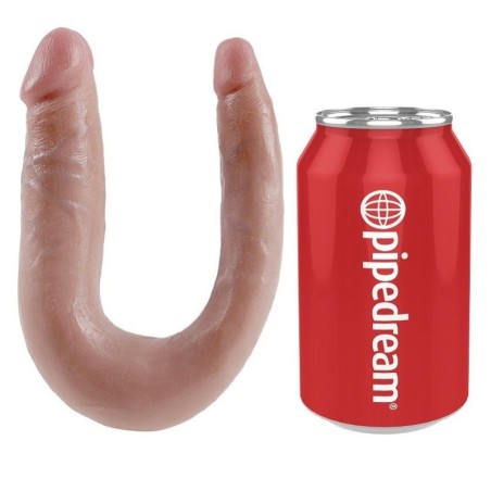 King Cock - Dildo Doppia Penetrazione 12.7 Cm Naturale - KING COCK - Dildo Doppi | erosidea.com
