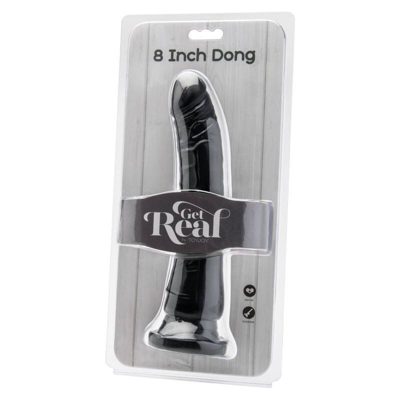 Get Real - Dong 205 Cm Nero - GET REAL - Dildo Realistici | erosidea.com