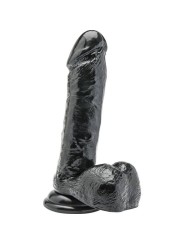 Get Real - Dildo 18 Cm Con Sfere Nero - GET REAL - Dildo Realistici | erosidea.com