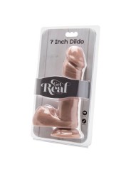 Get Real - Dildo 18 Cm Con Palle Di Pelle - GET REAL - Dildo Realistici | erosidea.com