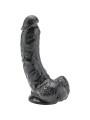 Get Real - Dildo 205 Cm Con Sfere Nero - GET REAL - Dildo Realistici | erosidea.com