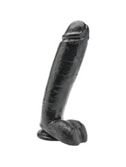 Get Real - Dildo 255 Cm Con Sfere Nero - GET REAL - Dildo Realistici | erosidea.com