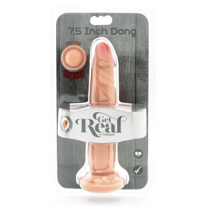 Get Real - Dong A Doppia Densit 19 Cm Pelle - GET REAL - Dildo Realistici | erosidea.com