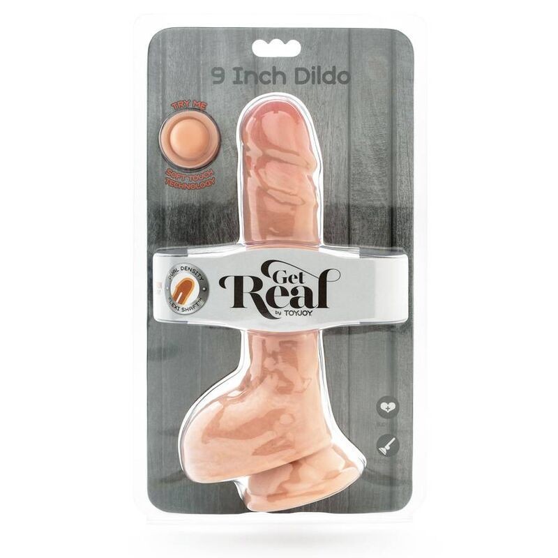 Get Real - Dildo Dual Density Inch Balls 255 Cm - GET REAL - Dildo Realistici | erosidea.com