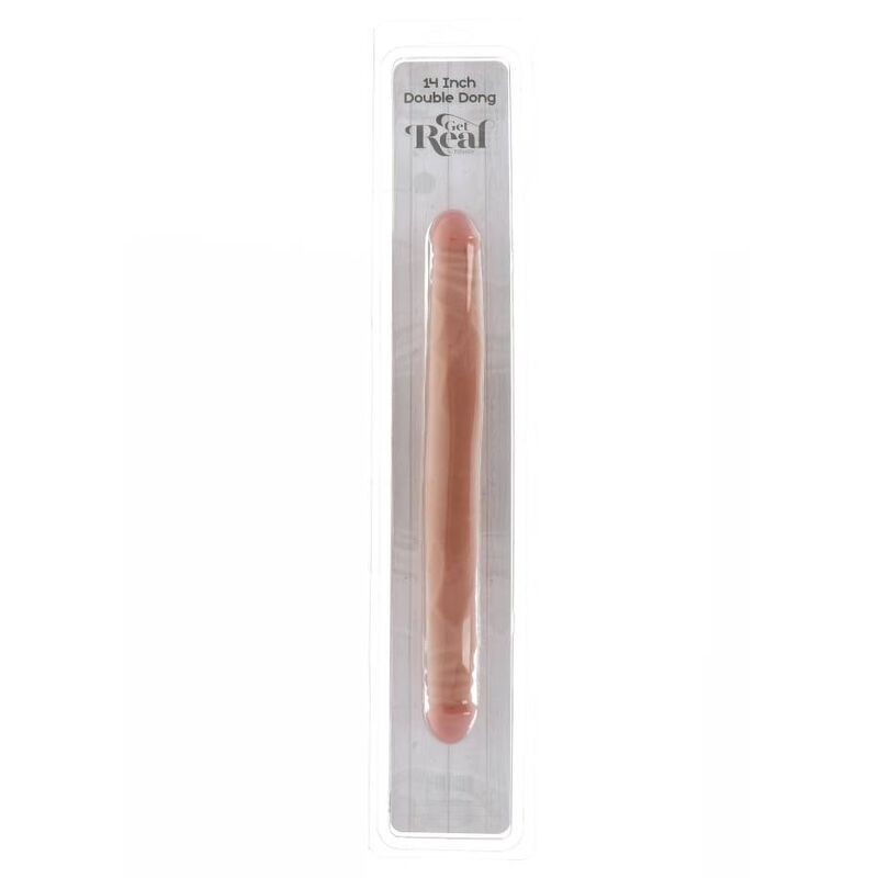 Get Real - Pelle Doppia Dong 35 Cm - GET REAL - Dildo Doppi | erosidea.com