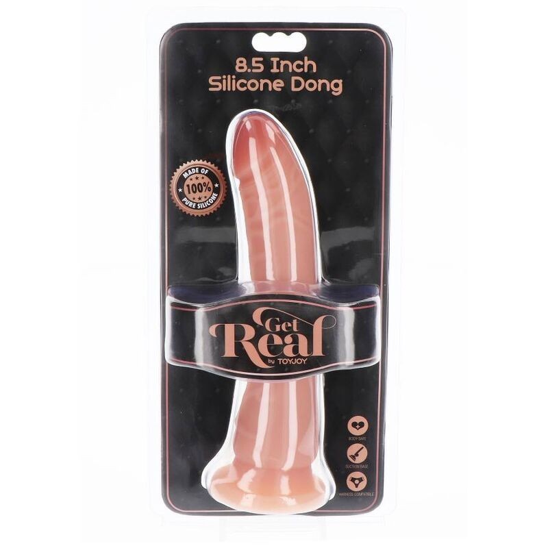 Get Real - Dong In Silicone 21 Cm Pelle - GET REAL - Dildo Realistici | erosidea.com