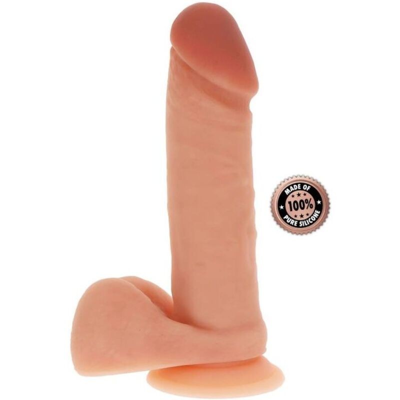 Get Real - Dildo In Silicone 205 Cm Con Palle In Pelle - GET REAL - Dildo Realistici | erosidea.com