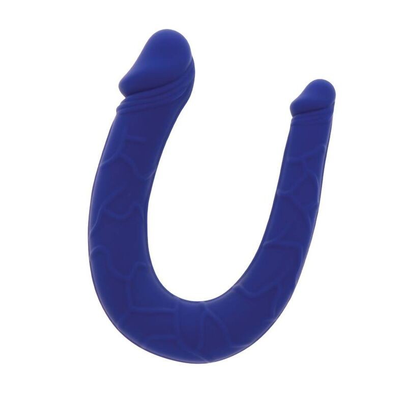 Get Real - Mini Doppio Dong Blu Realistico - GET REAL - Dildo Doppi | erosidea.com