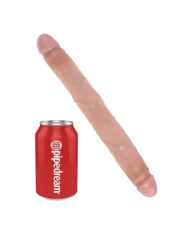 King Cock - Doppio Dildo Sottile 30 Cm